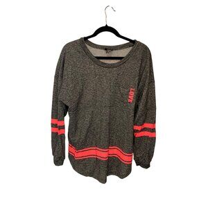 Vintage Y2k Rue 21 Womens Size Large Long Sleeve Pullover Tshirt Spirit Jersey H